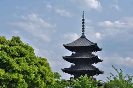 第58回 京の冬の旅　非公開文化財特別公開　東寺 五重塔