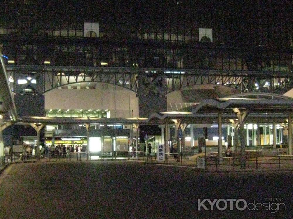 京都駅の風景