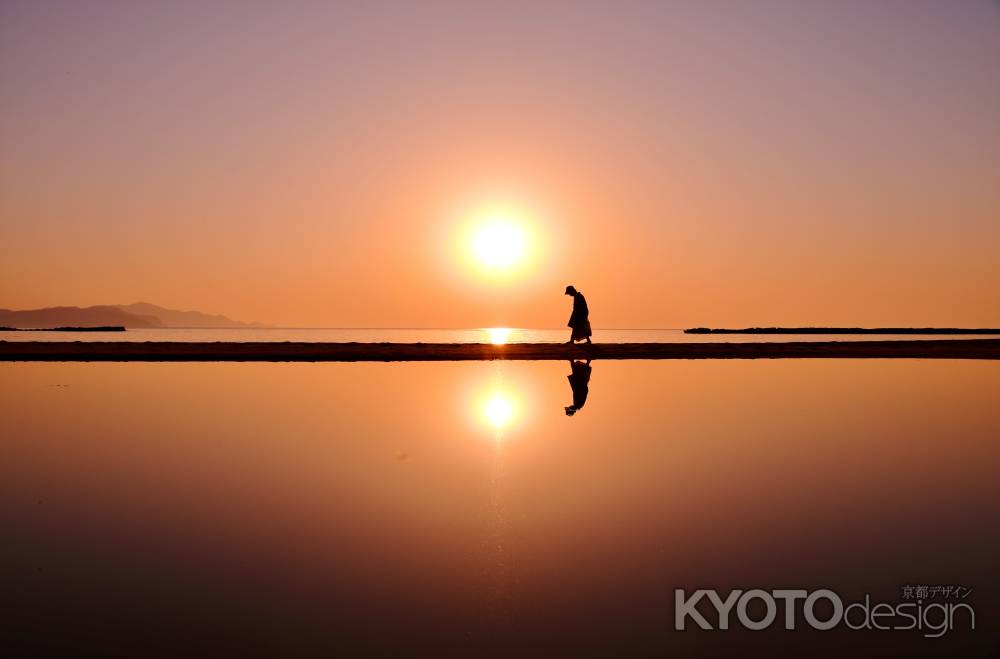 夕日ヶ浦のウユニ塩湖