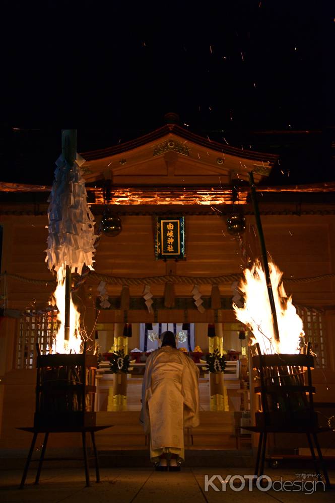 由岐神社さん　お火焚祭　2023