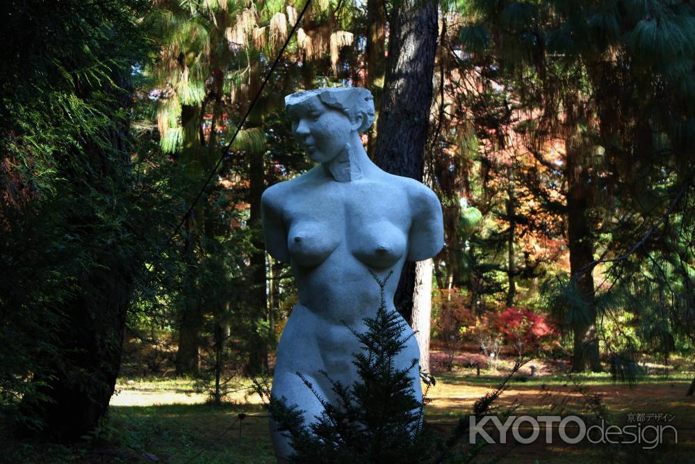 京都府立植物園の彫刻展3
