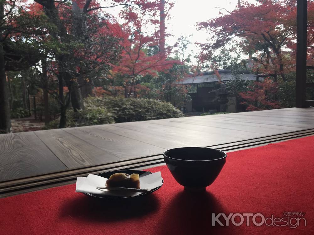 2018 妙心寺にて抹茶とお菓子