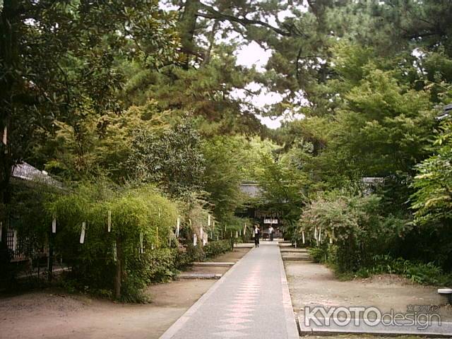 梨木神社の参道