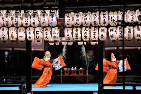 八坂神社の観月祭2022