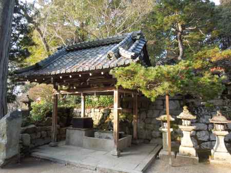 鷺森神社の手水舎
