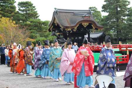 秋の京都御所一般公開 雅楽演奏