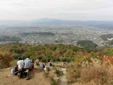 大文字山火床からの眺め