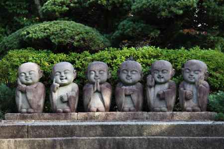 東福寺参道の六地蔵