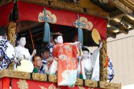 祇園祭 稚児太平の舞