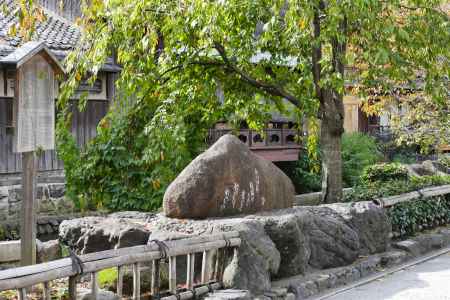 祇園白川の碑