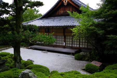 夏の金福寺庭園6