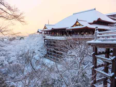 雪の清水寺➁
