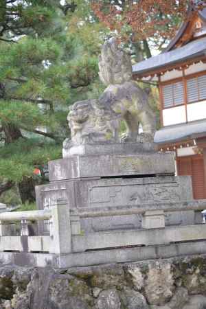 藤森神社 狛犬2