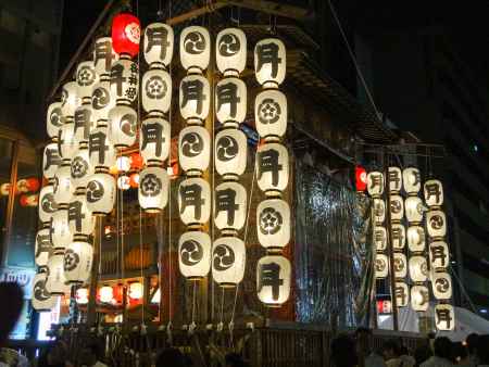 祇園祭2016　月鉾　駒形提灯