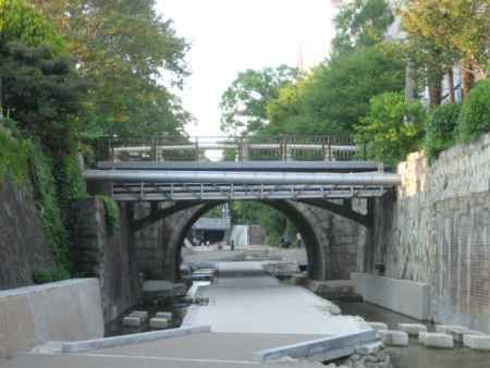 堀川公園のトンネル