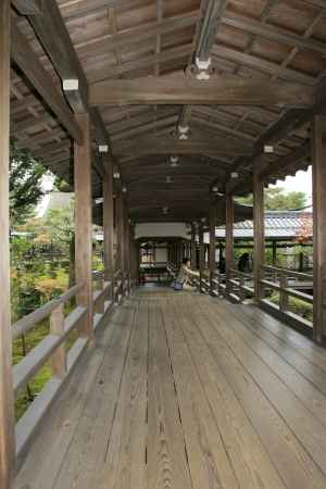 大覚寺の廊下