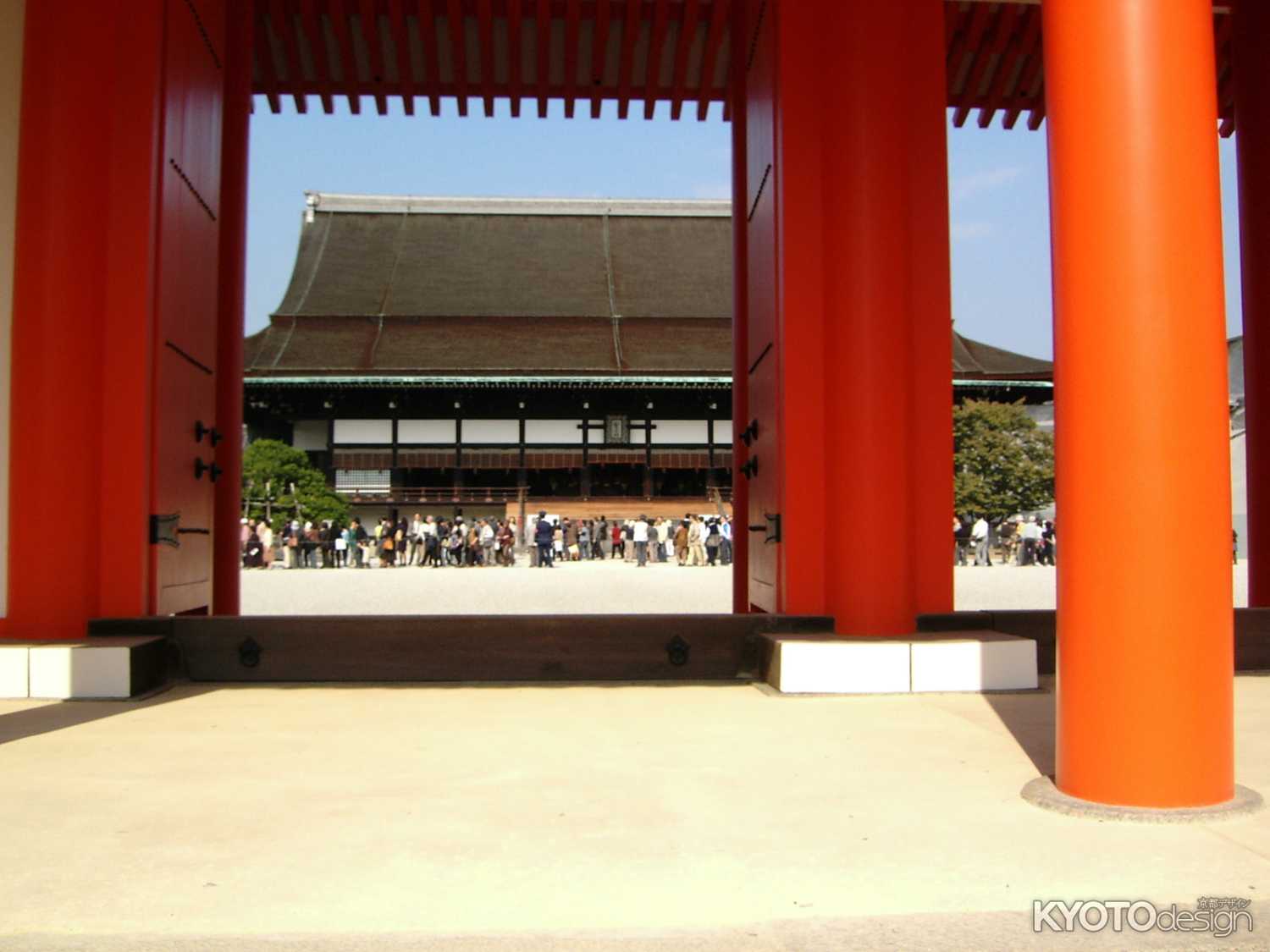 京都御所の門