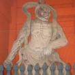 毘沙門堂の金剛力士像