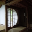 常照寺の茶室「遺芳庵」の吉野窓１