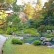 青蓮院の池泉回遊式庭園