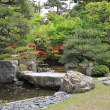 水の流れる京都御所の御内庭