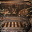 東福寺三門上層階の天井画（許可を得て撮影）