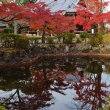 池と紅葉　真如堂