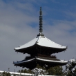 雪景色の仁和寺22
