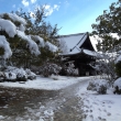 雪景色の仁和寺42
