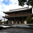 冬の東福寺三門