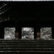 南禅寺三門の雪