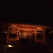仁和寺の中門ライトアップ