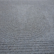 鶴亀の庭の砂紋