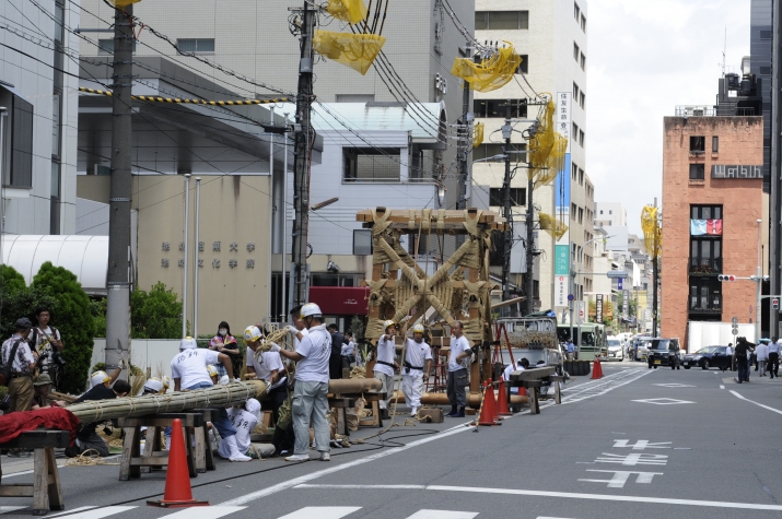2015祇園祭 鉾建て メインイメージ