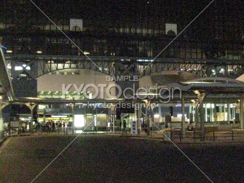 京都駅の風景