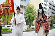 Procession of Renowned Ladies in the Yoshino period Shizuka Gozen