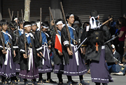 Procession of ‘Ishin-kinnou-tai