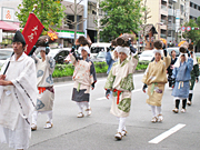 Procession of Renowned Ladies in the Yoshino period Ohara