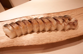 旬の京都・料理　克　炙り鯖寿司