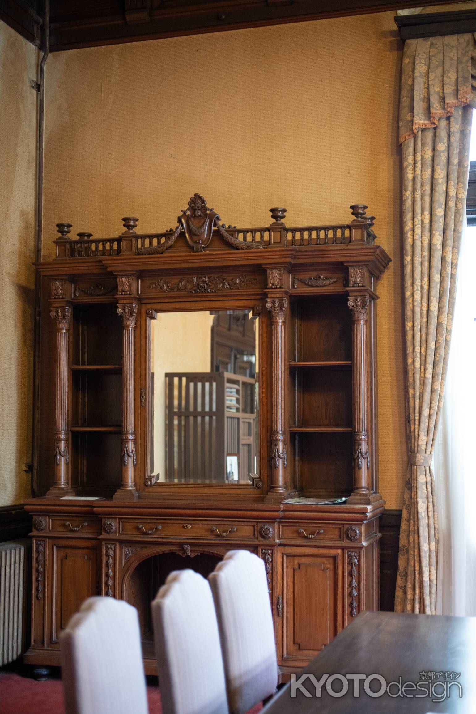 京都府庁旧本館　旧知事室のインテリア