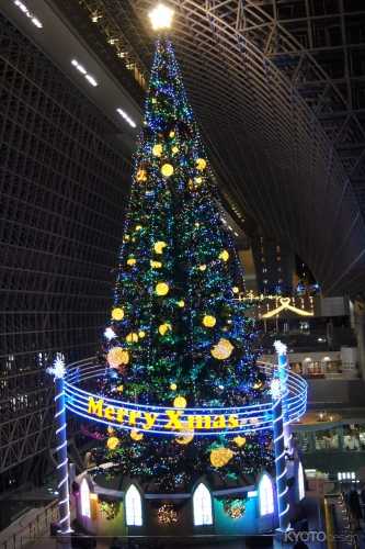 京都駅ビルクリスマスイルミネーション2013