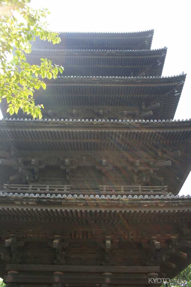 京の冬の旅 東寺 五重塔