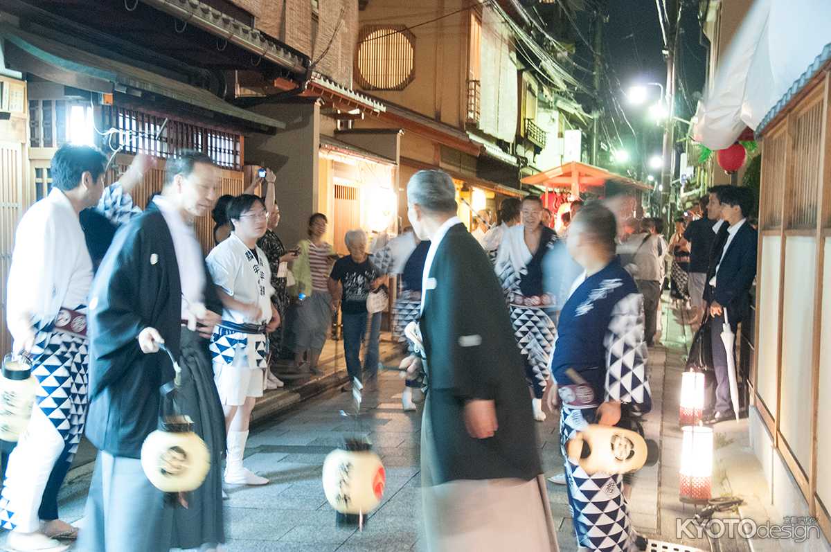 宮川町 街の灯り