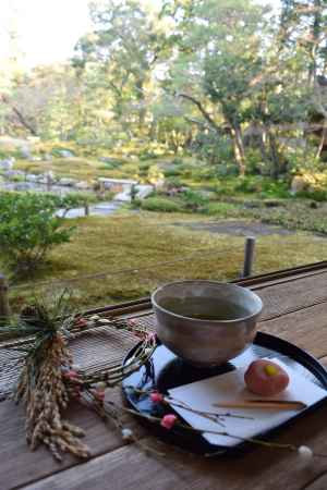 季節のしつらえと限定茶菓子席