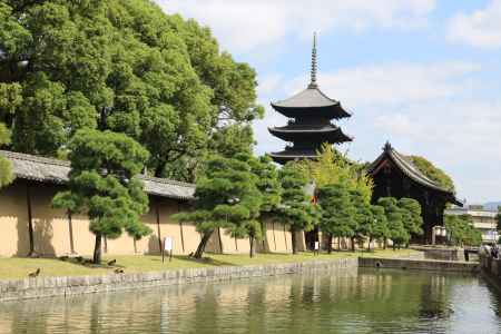 東寺五重塔　初層の特別拝観