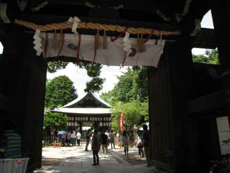 白峯神宮・夏越大祓