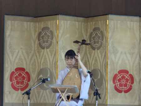 祇園祭2016・琵琶の奉納