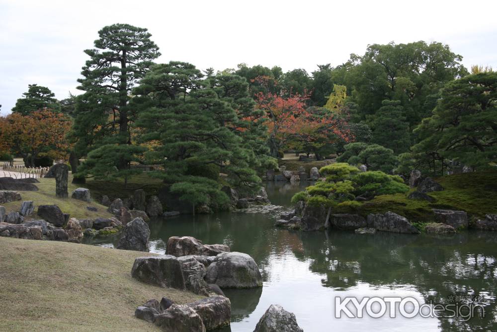 二条城の二の丸御殿の庭園