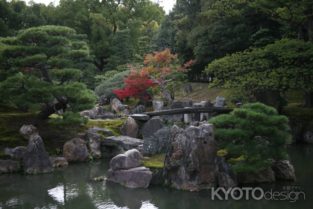 二条城　二の丸庭園の石橋