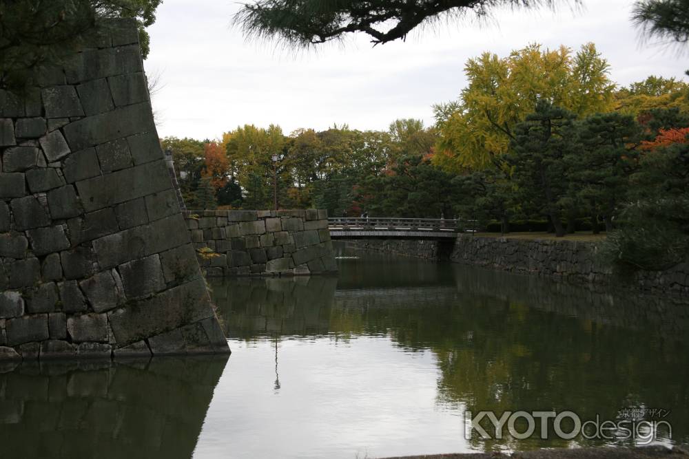 二条城　内堀に架かる橋